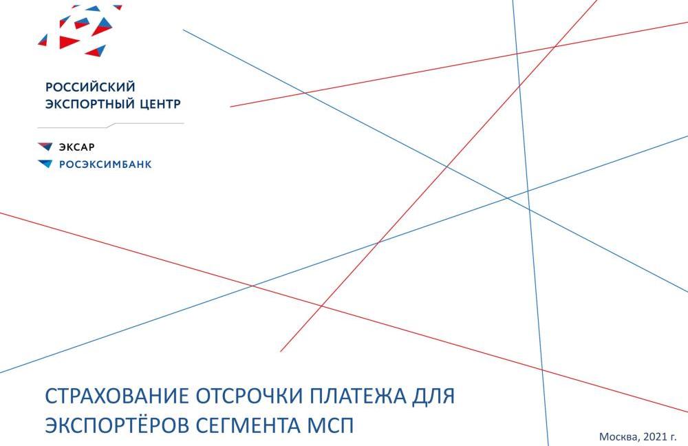 Страхование отсрочки платежа для экспортеров сегмента МСП